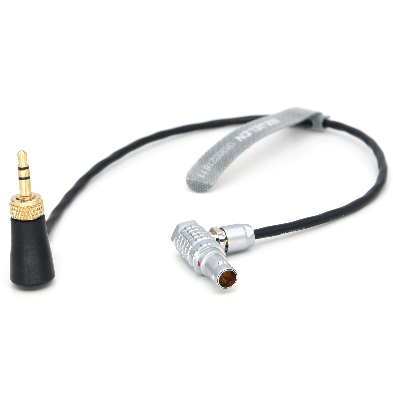 Timecode Cable Short 0B 5Pin Male to Locking 3.5mm TRS for ARRI ALEXA Mini LF