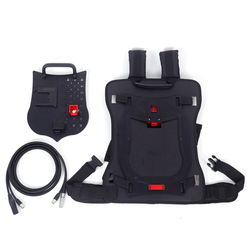 V-mount/B-mount battery Power Backpack XLR 3Pin Power Output Handle fixing plate for ARRI S35 mini miniLF camera is used separate