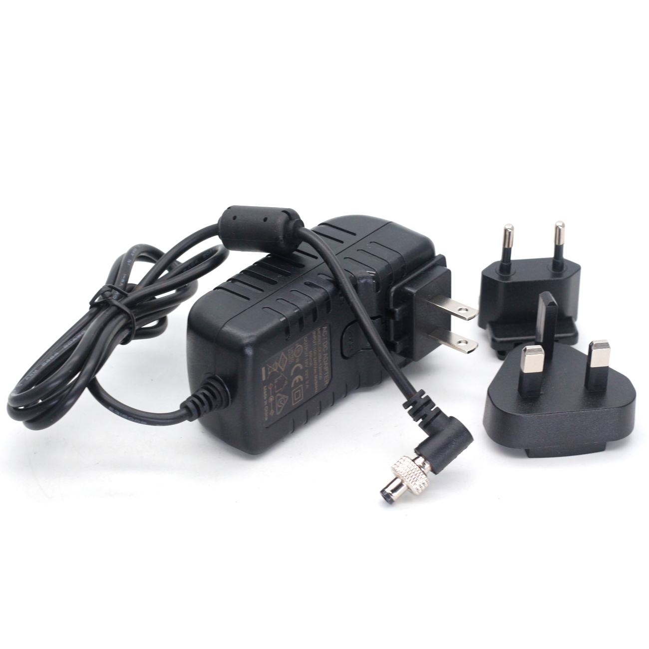 110-220V Power Adapter Converter Cable DC2.5 Screws for ATOMOS Monitor, SmallHD 702 Video Devices PIX-E7/PIX-E5