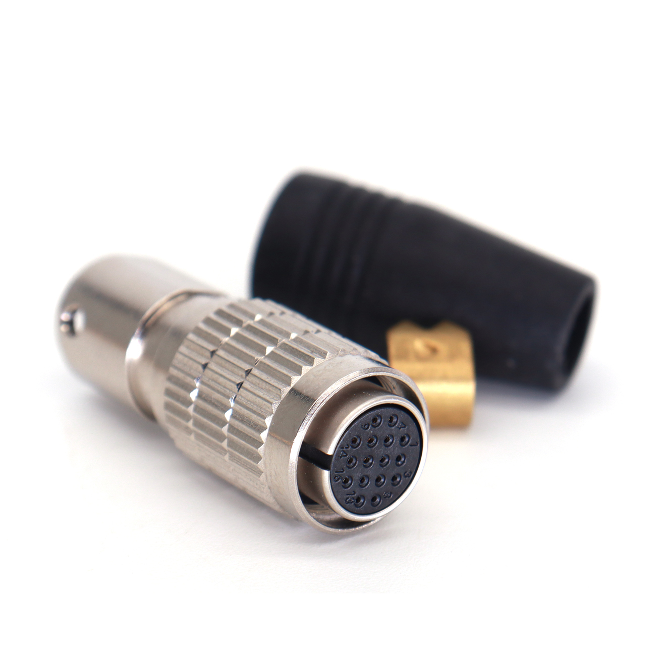 HR25-9TP 12/16/20Pin Plug Socket Power Cables, Industrial Camera Connector Male and Female, Female and Male