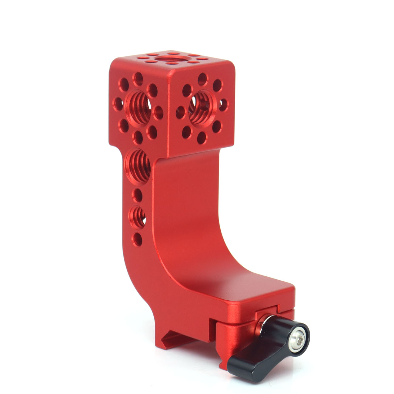 3/8" Screw Thread Square Expansion Block to NATO Clamp Extension Adapter