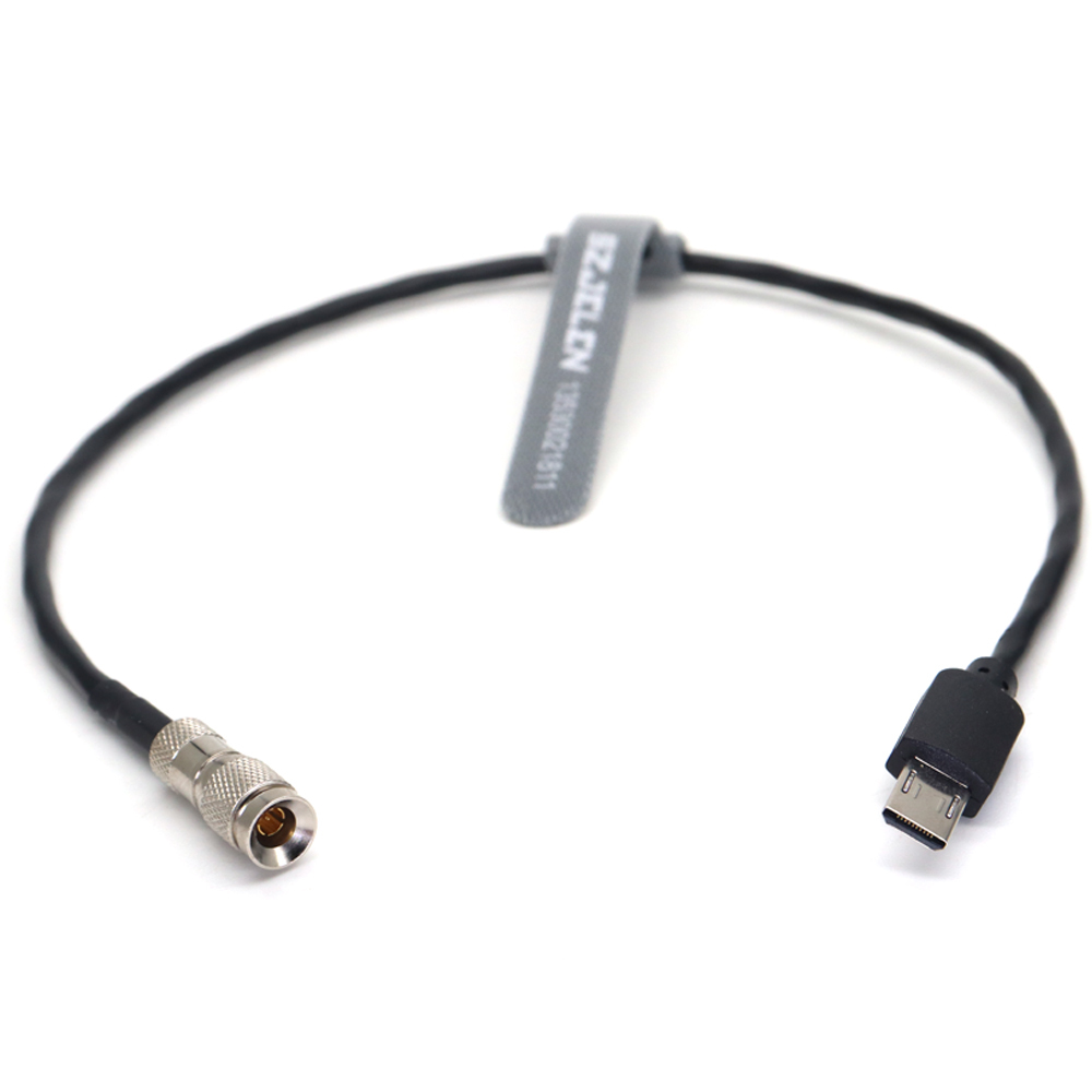 Timecode Cable 3.5mm/DIN 1.0/2.3/0B 5Pin/BNC to Micro-USB for Sony FX3 A7S3 A1