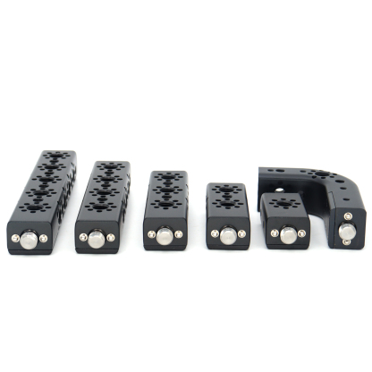 Camera Top Handle Extension Set with 3/8 Thread Fixed for Camera Universal ARRI Positioning Top Handle Fixture Handle Hollywood Handle