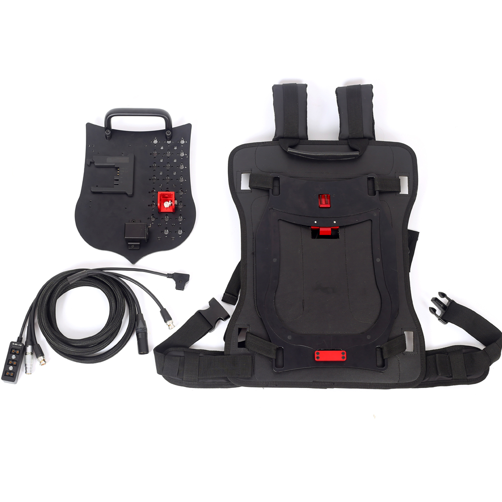V-mount/B-mount battery Power Backpack XLR 3Pin Power Output Handle fixing plate for ARRI S35 mini miniLF camera is used separate