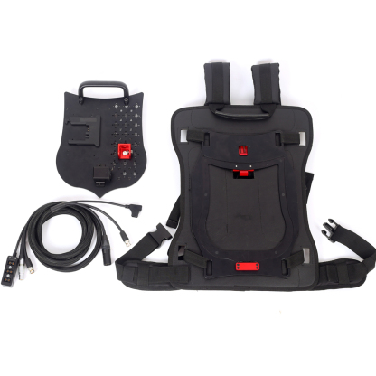 V-mount/B-mount battery Power Backpack XLR 3Pin Power Output Handle fixing plate for ARRI S35 mini miniLF camera is used separate