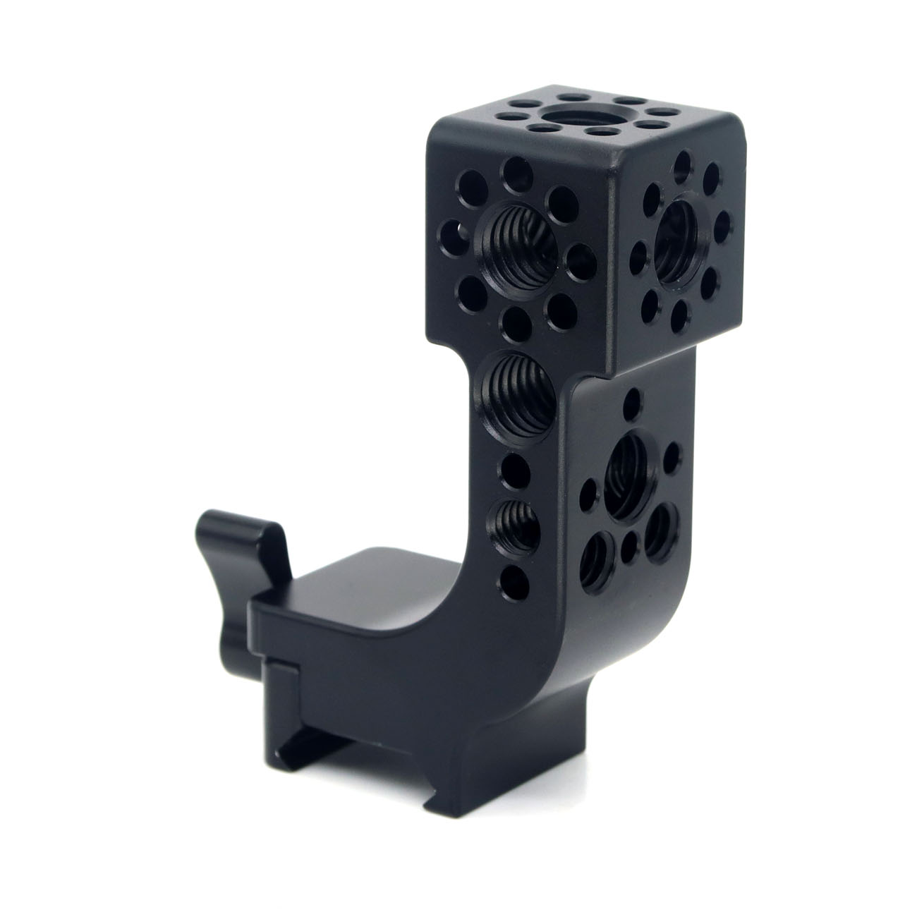 3/8" Screw Thread Square Expansion Block to NATO Clamp Extension Adapter