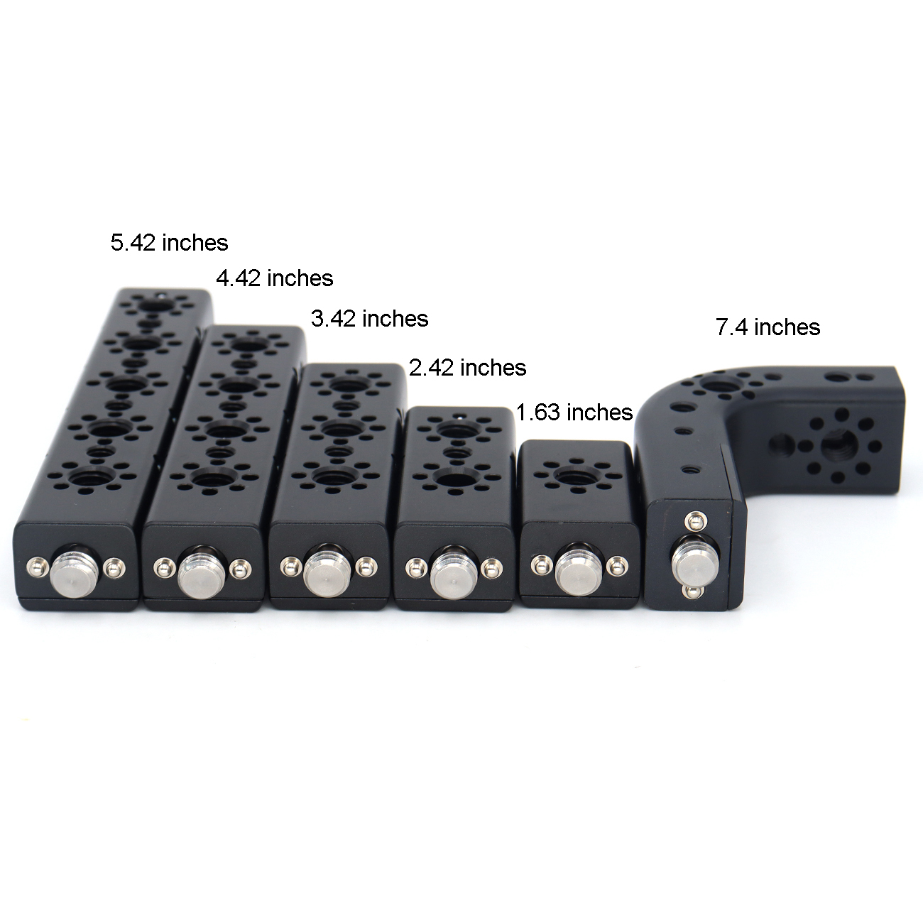 Camera Top Handle Extension Set with 3/8 Thread Fixed for Camera Universal ARRI Positioning Top Handle Fixture Handle Hollywood Handle