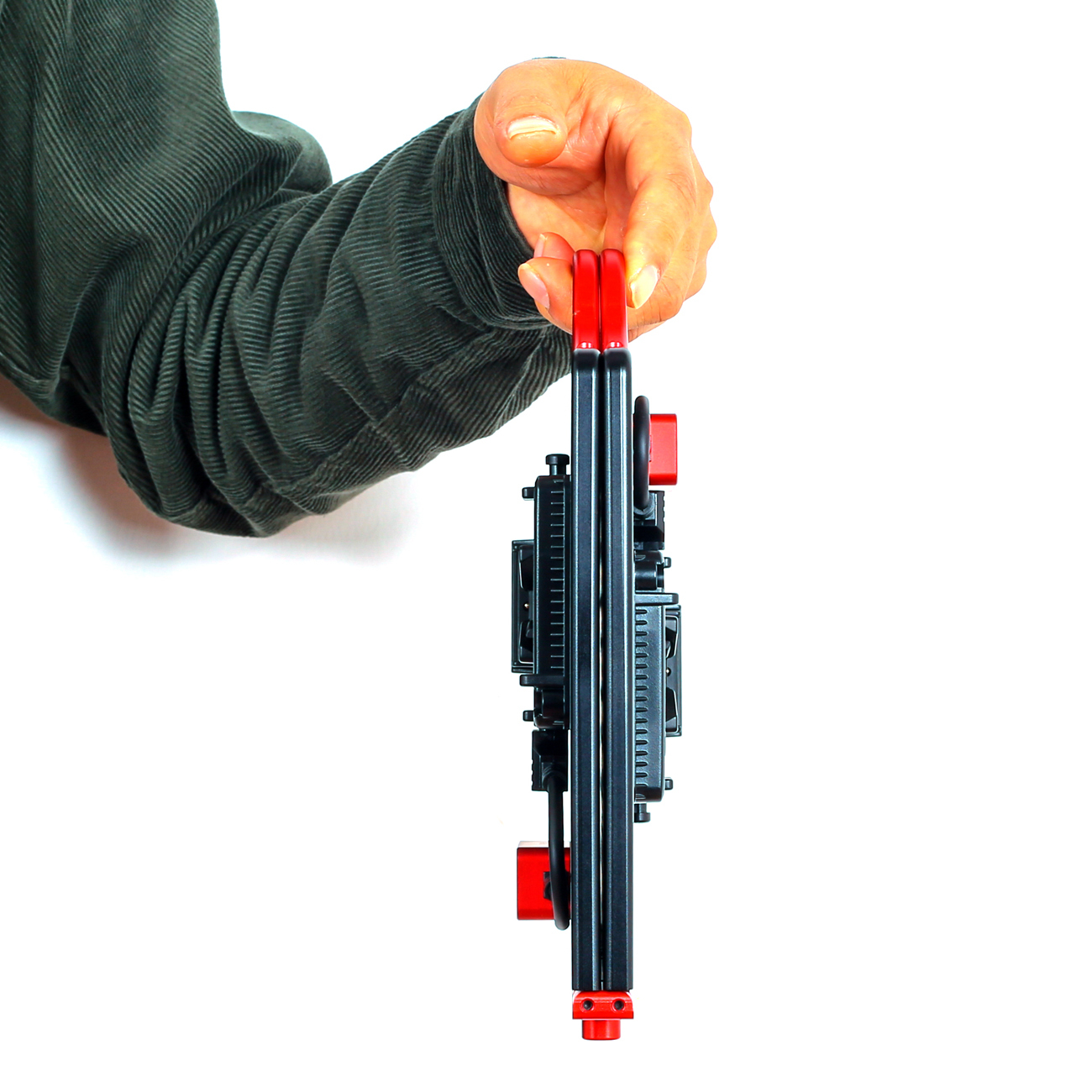 Multifunctional V-mount battery-powered board can hang pictures and transfer monitor support panel, magic leg supports flat notebook operation panel, dtap distributor