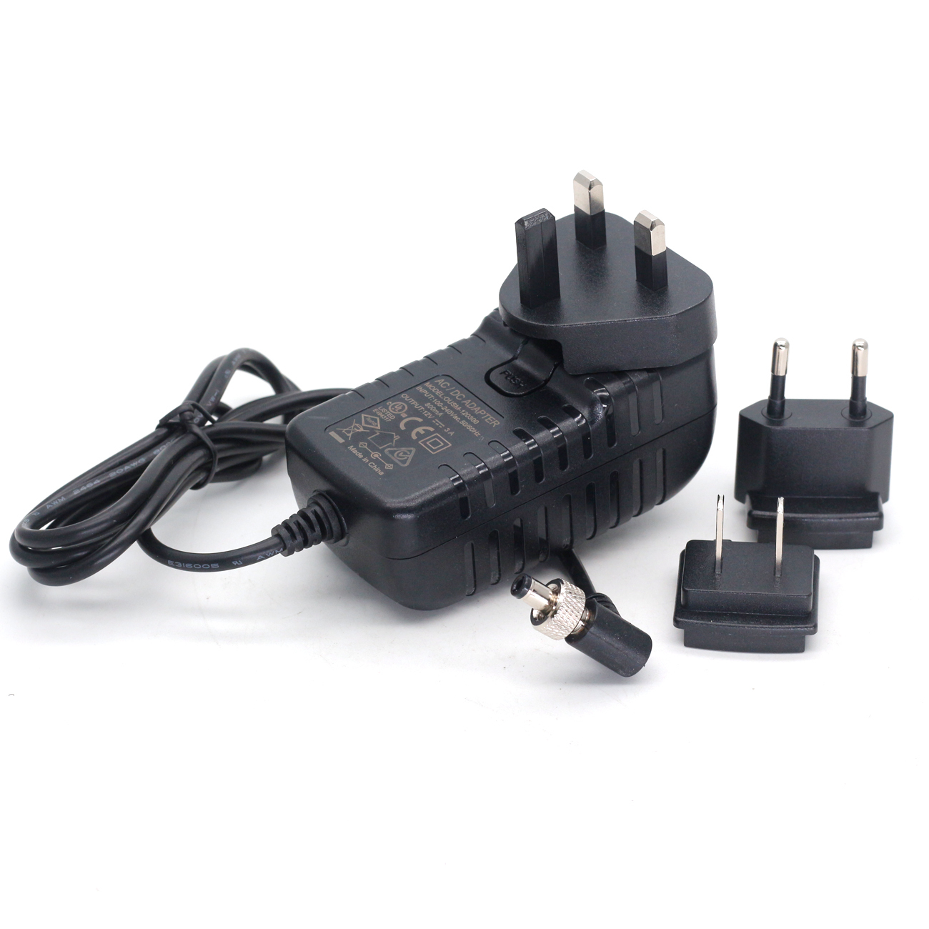 110-220V Power Adapter Converter Cable DC2.5 Screws for ATOMOS Monitor, SmallHD 702 Video Devices PIX-E7/PIX-E5