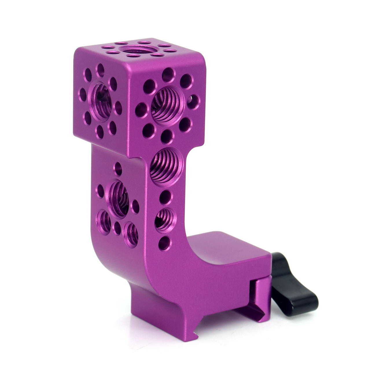 3/8" Screw Thread Square Expansion Block to NATO Clamp Extension Adapter