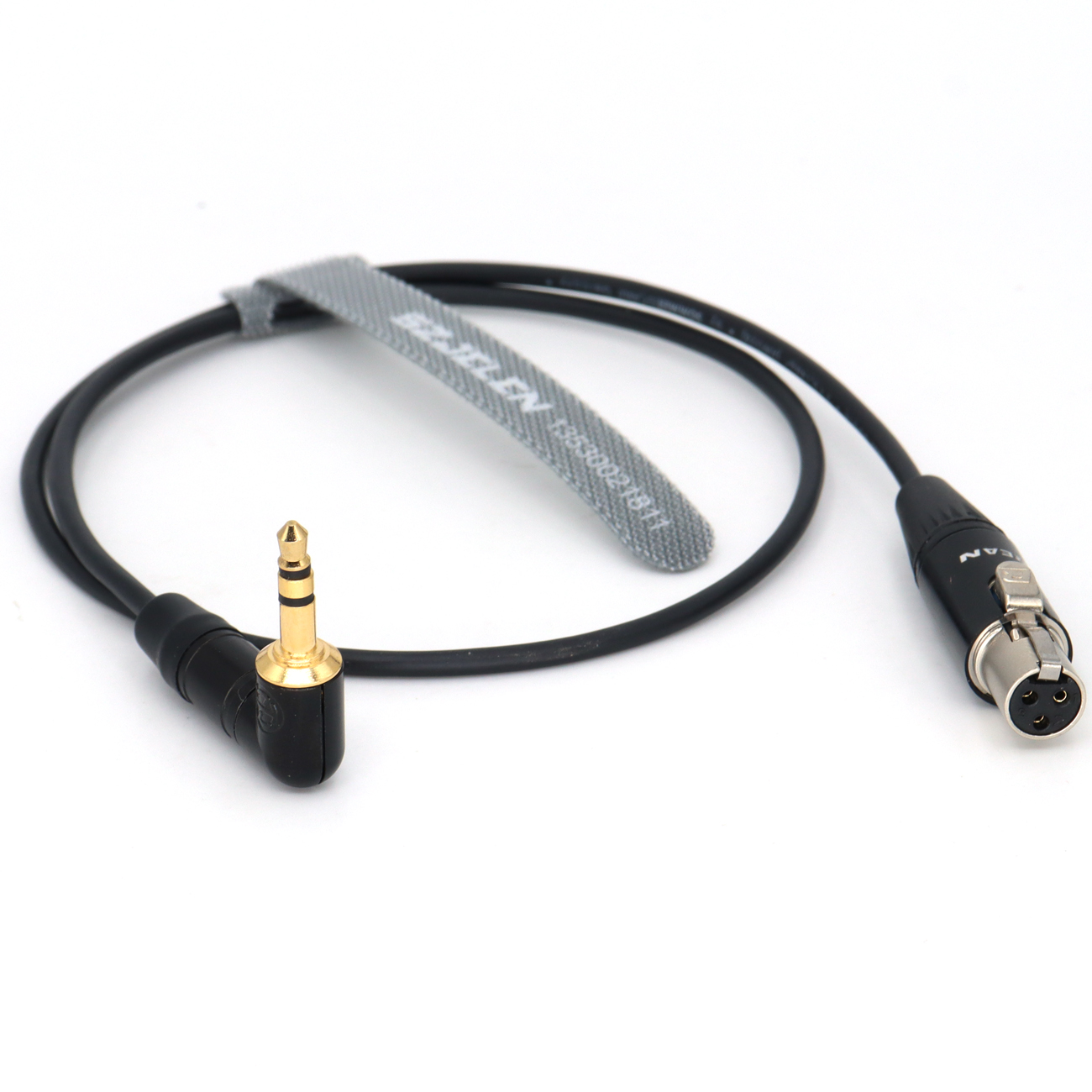 Timecode Cable 3.5mm TRS Plug to TA3F Mini XLR 3Pin Female for 