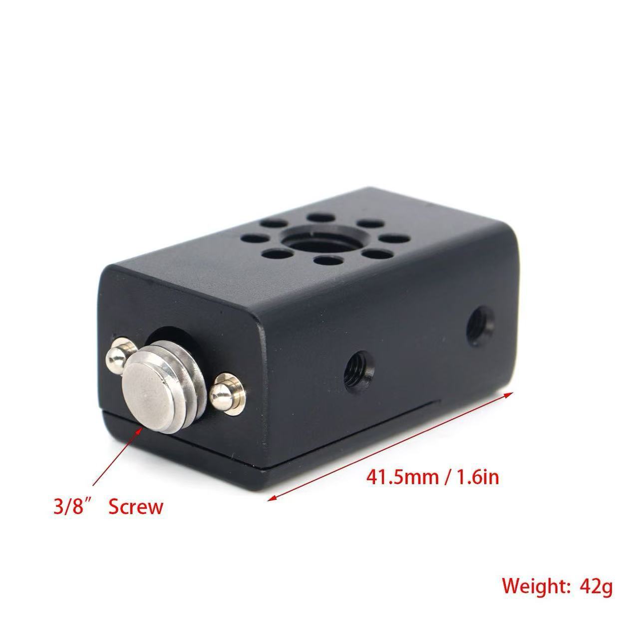 Camera Top Handle Extension Set with 3/8 Thread Fixed for Camera Universal ARRI Positioning Top Handle Fixture Handle Hollywood Handle