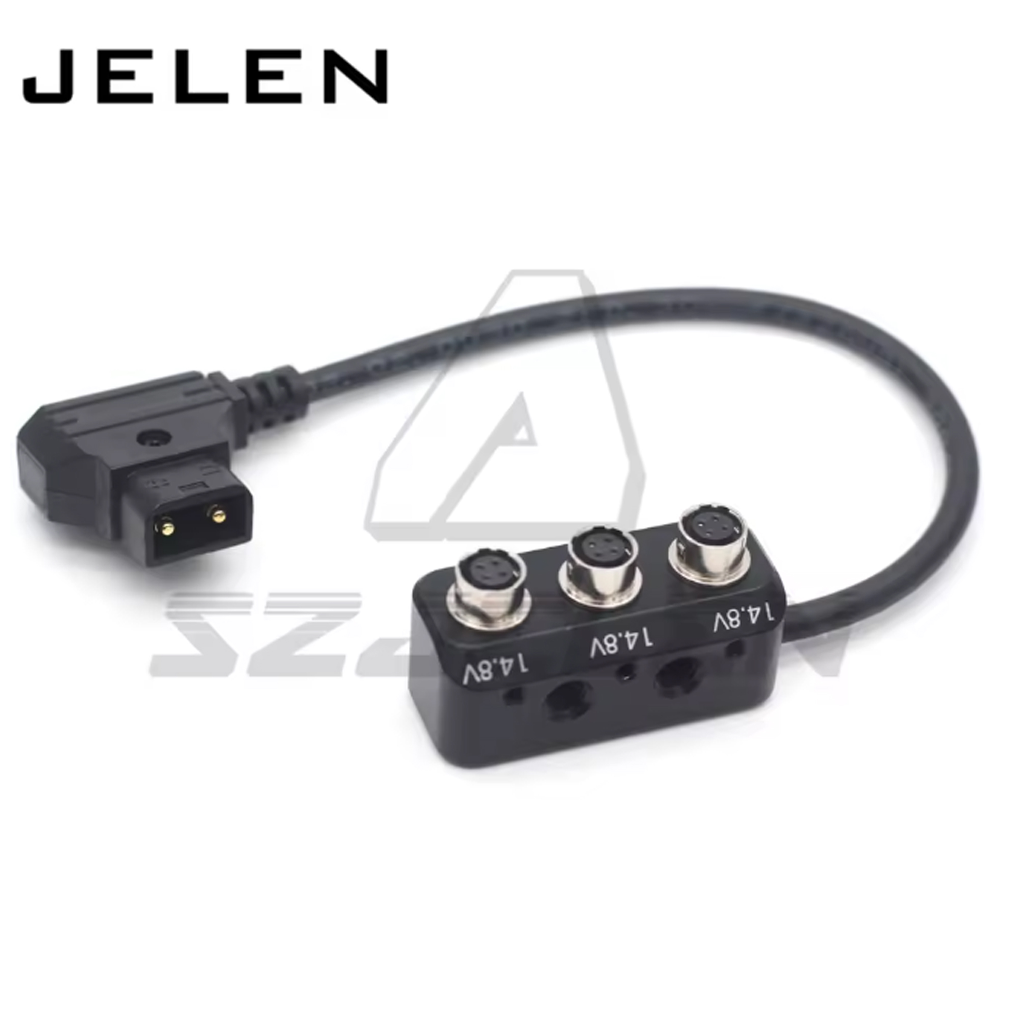 DTAP Male to Hirose 4Pin Female Hub Adapter Splitter for Camera Power Supply Distributor