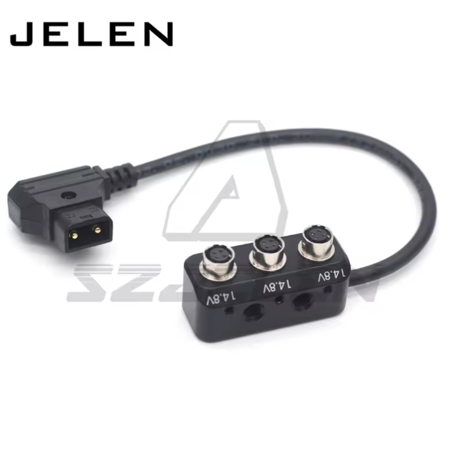 DTAP Male to Hirose 4Pin Female Hub Adapter Splitter for Camera Power Supply Distributor