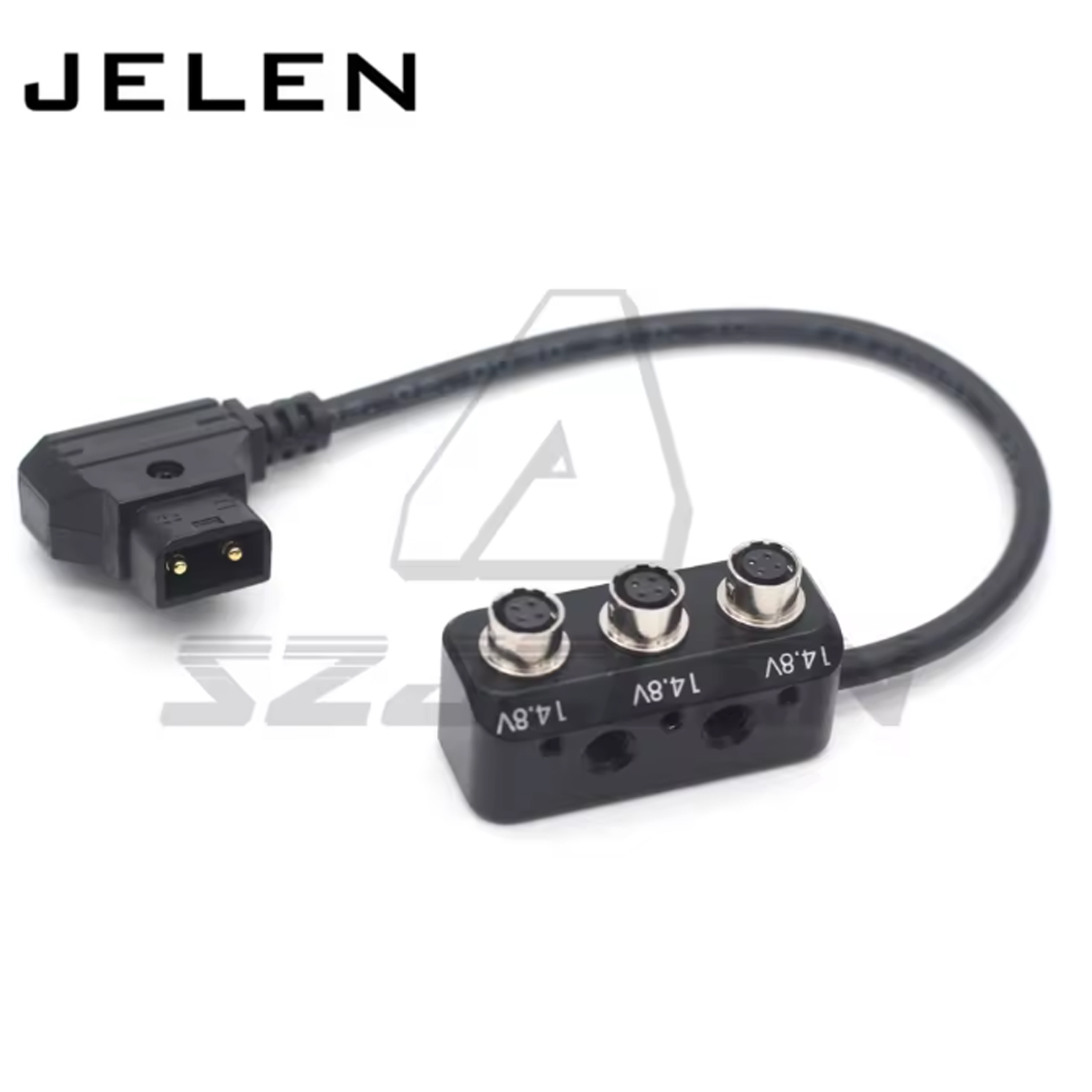 DTAP Male to Hirose 4Pin Female Hub Adapter Splitter for Camera Power Supply Distributor