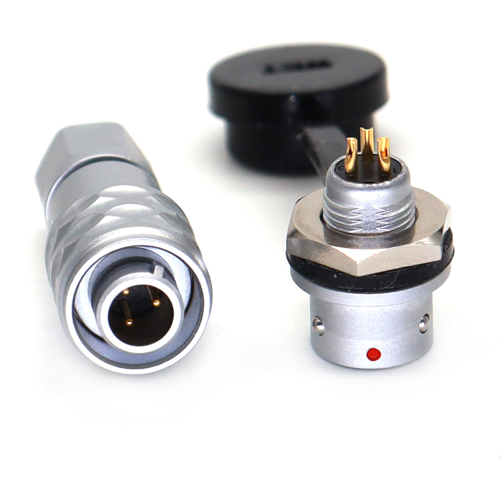 SF6 Series Industrial Push-pull Metal connector SF610 2~5Pin connector electrical connector metal plug and socket