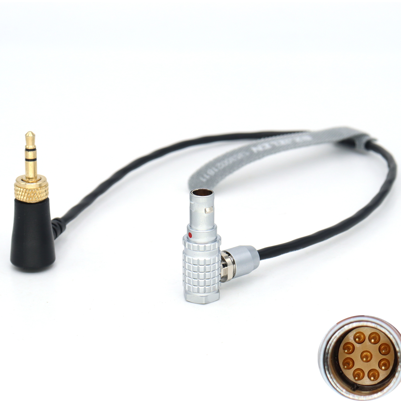 Timecode Cable 3.5mm TRS to 0B 9Pin Male for RED KOMODO/RED V-RAPTOR