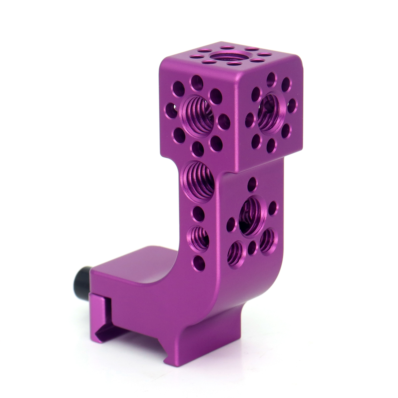 3/8" Screw Thread Square Expansion Block to NATO Clamp Extension Adapter