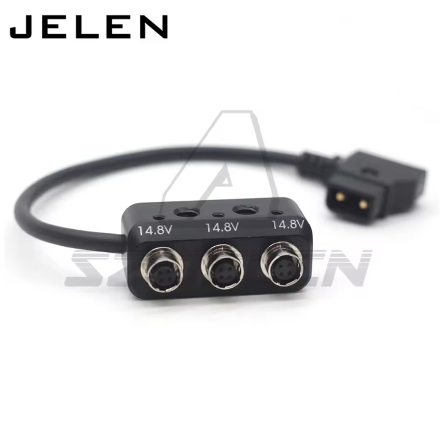 DTAP Male to Hirose 4Pin Female Hub Adapter Splitter for Camera Power Supply Distributor