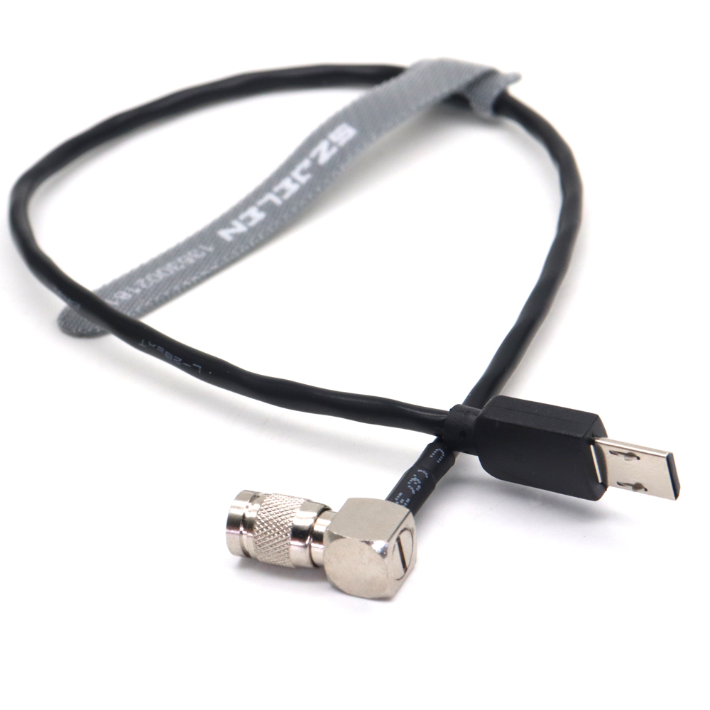 Timecode Cable 3.5mm/DIN 1.0/2.3/0B 5Pin/BNC to Micro-USB for Sony FX3 A7S3 A1 