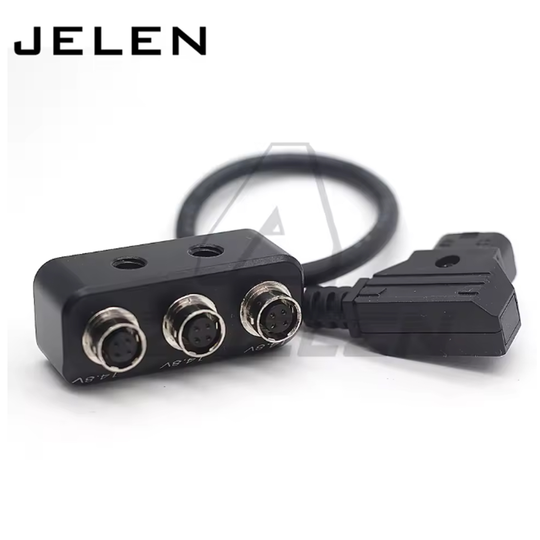 DTAP Male to Hirose 4Pin Female Hub Adapter Splitter for Camera Power Supply Distributor