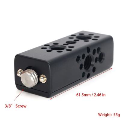 Camera Top Handle Extension Set with 3/8 Thread Fixed for Camera Universal ARRI Positioning Top Handle Fixture Handle Hollywood Handle