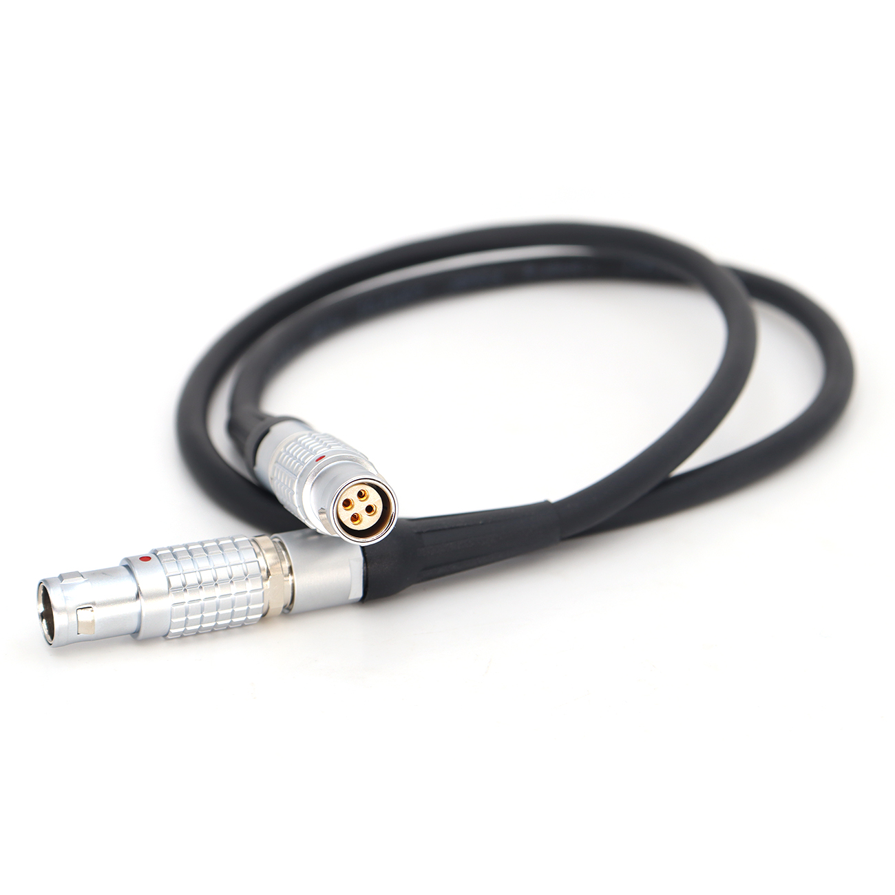 24V Power Cable 2B 7Pin/1B 4Pin to 4Pin Female for ARRI Trinity 2 supplies power to FUJIFILM GFX Eterna 55 Camera