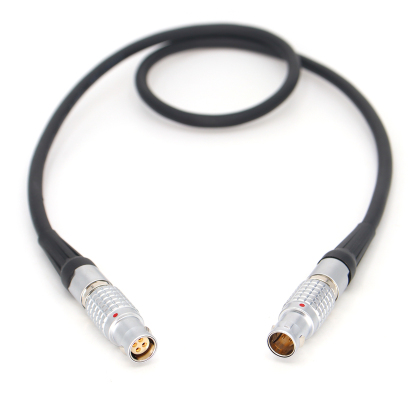 24V Power Cable 2B 7Pin/1B 4Pin to 4Pin Female for ARRI Trinity 2 supplies power to FUJIFILM GFX Eterna 55 Camera