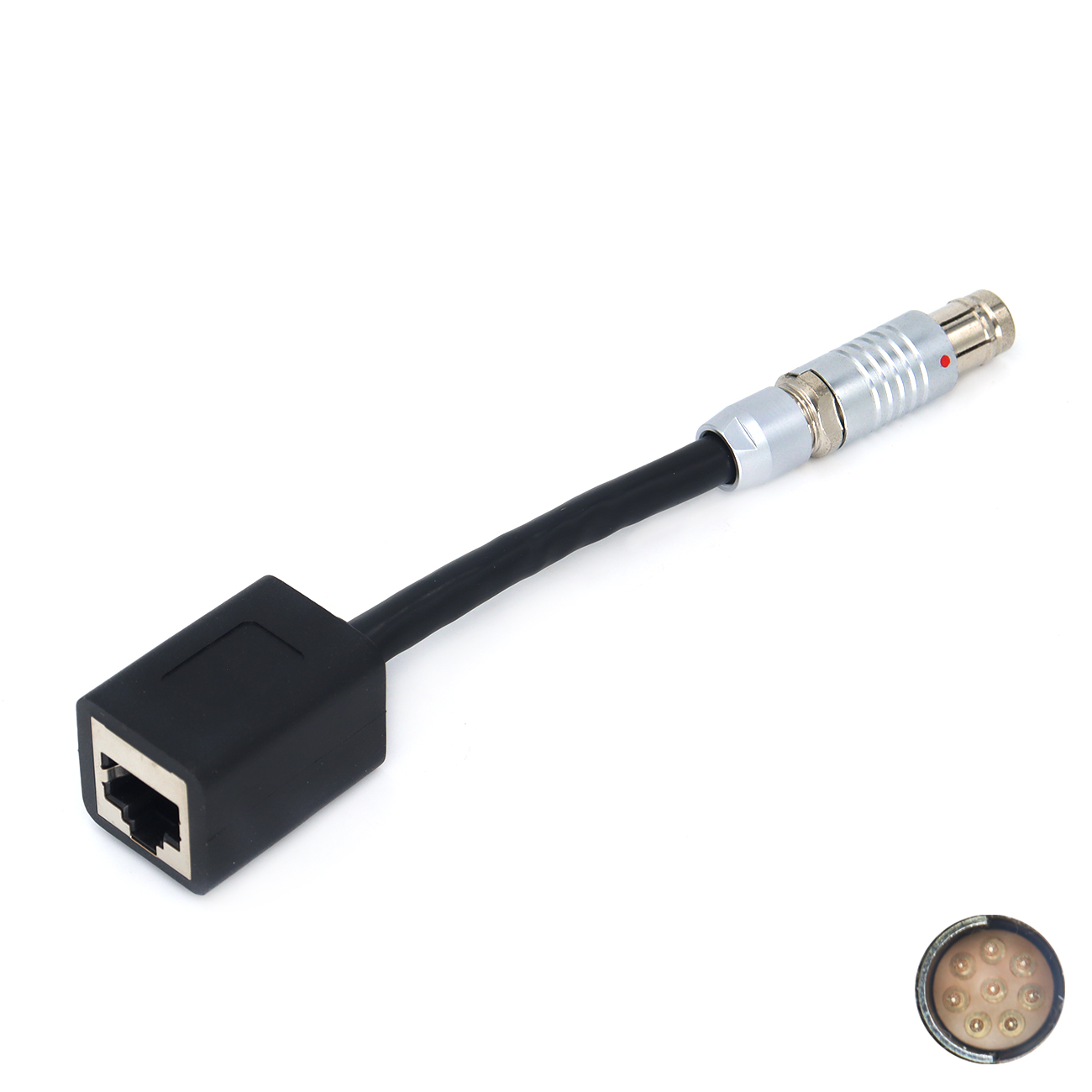 FI 8Pin to RJ45 Female Etheretto Signal Cable, Data Cable 
