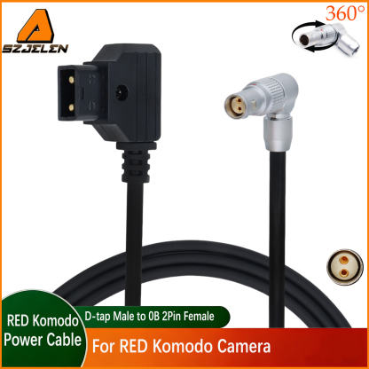 Komodo Power Cable D-tap to 0B 2Pin Female for RED Komodo
