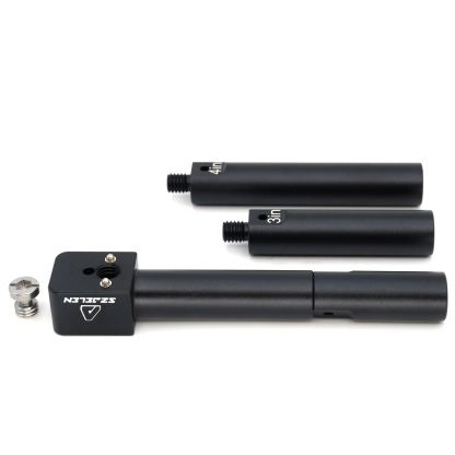 Multicolored 19mm Rod Mounting Bracket with 3/8 Screw and Anti Twist,4 Sections of Length to Match for Arri Red Sony Camera