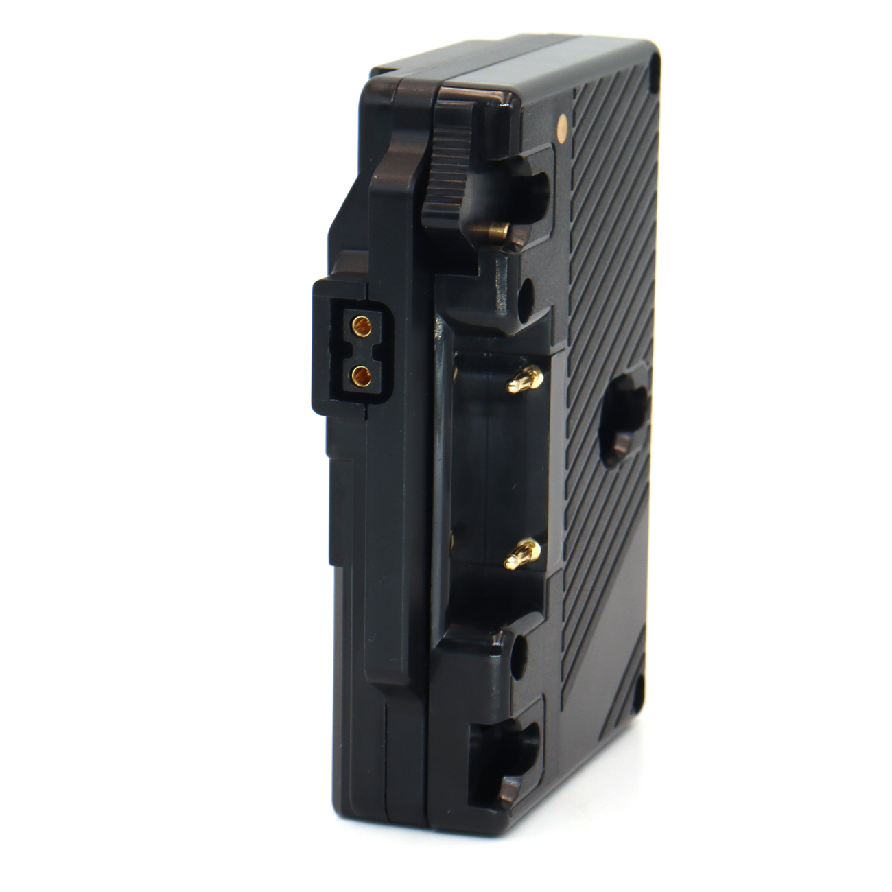 V-Mount to Gold-Mount Adapter with D-TAP Port for Anton Bauer/Gold Mount Battery