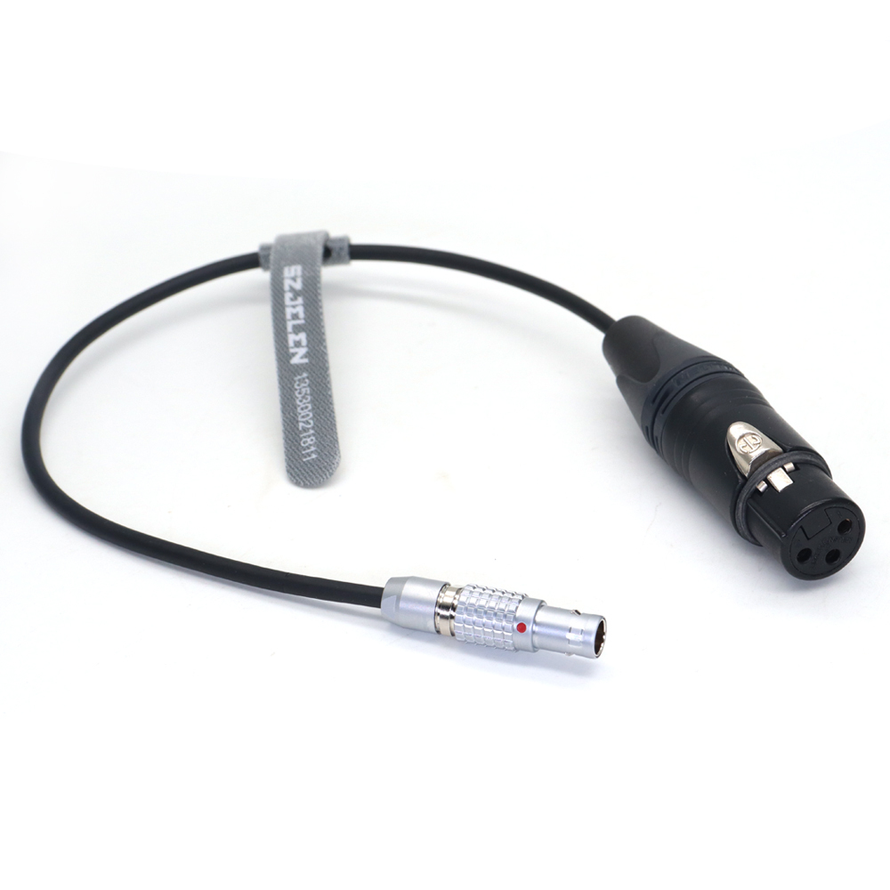 Audio Cable 0B 6Pin to XLR 3Pin Female for ARRI Alexa Mini LF