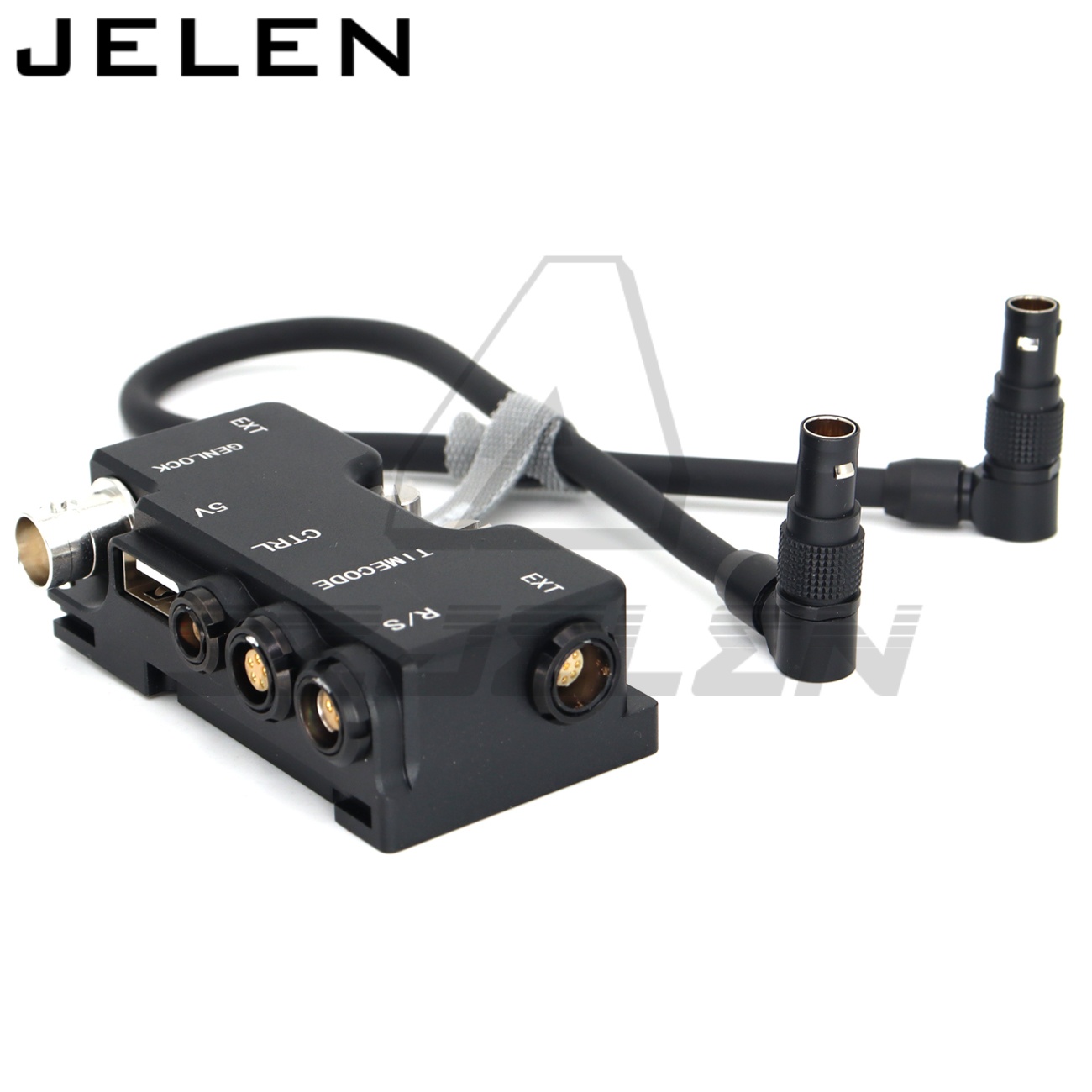 B-Box RED komodo KOMODO-X EXT9-pin splitter-R/S (3pin Fischer) Time code (0B 5pin) CTRL (00B 4pin) 5V (USB) Genlock (BNC)