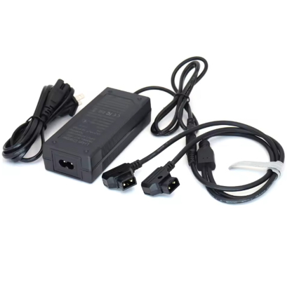 16.8V 3A D-Tap Battery Charger for Camcorder V-Mount/V-Lock Battery Pack Camera Battery Dual D-TAP Charger