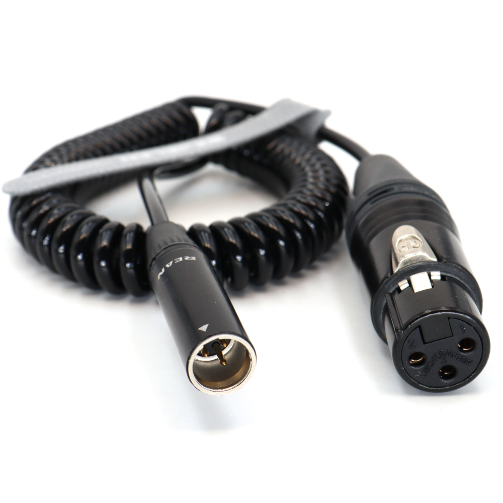 Audio Cable TA3M to XLR 3Pin Female for Blackmagic Pocket Cinema BMPCC Camera