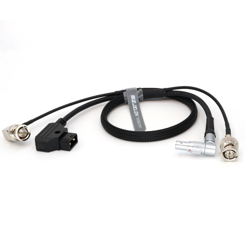D-tap to 0B 4Pin Cable for ZACUTO Kameleon Chameleon EVF Electronic viewfinder camera monitor OLED power cable sdi video cable