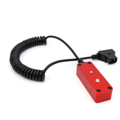 D-tap Three Way Splitter Distributor Spiral wire Metal Case with 1/4‘’ M4 screw