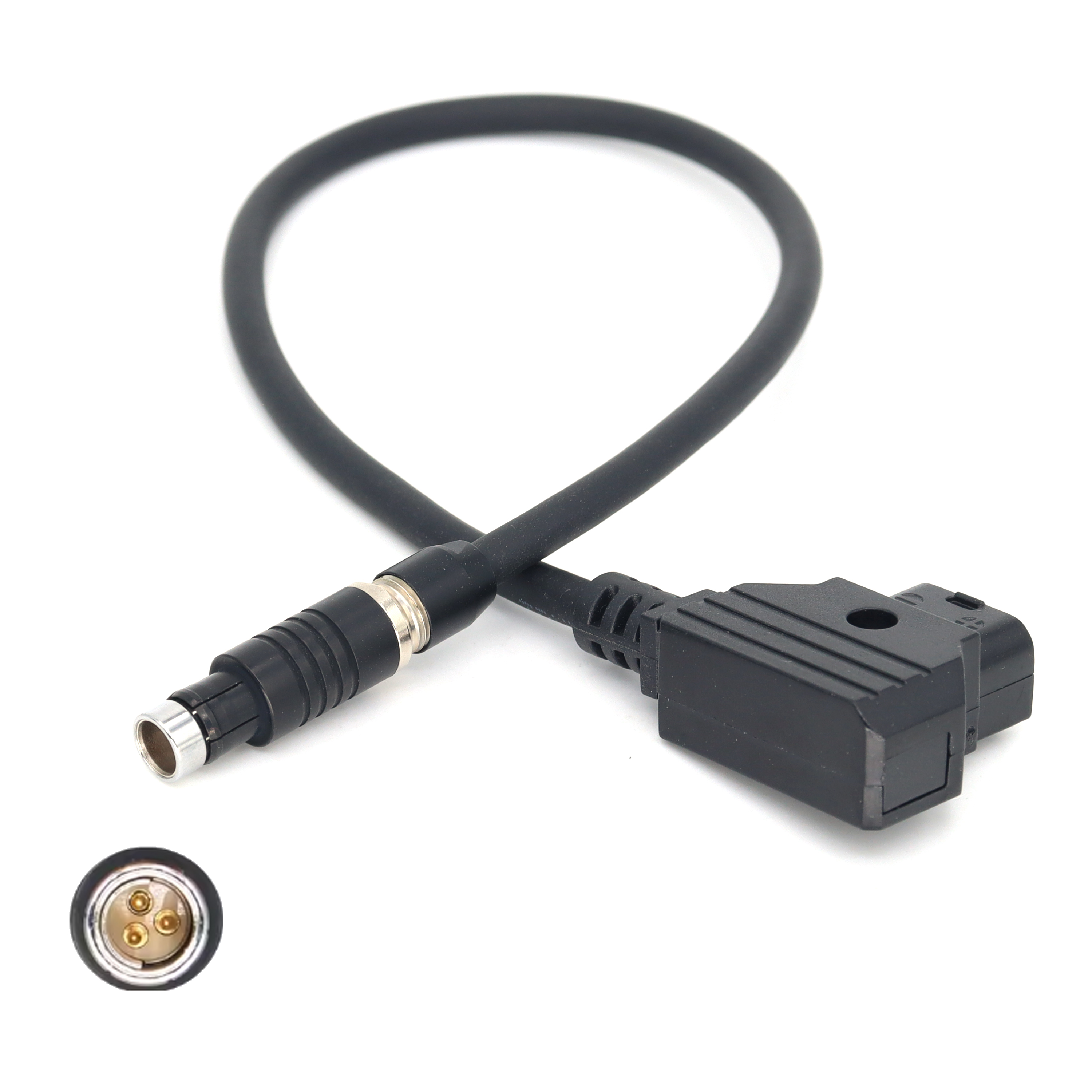 Power Cable D-tap to RS 3Pin Male for 