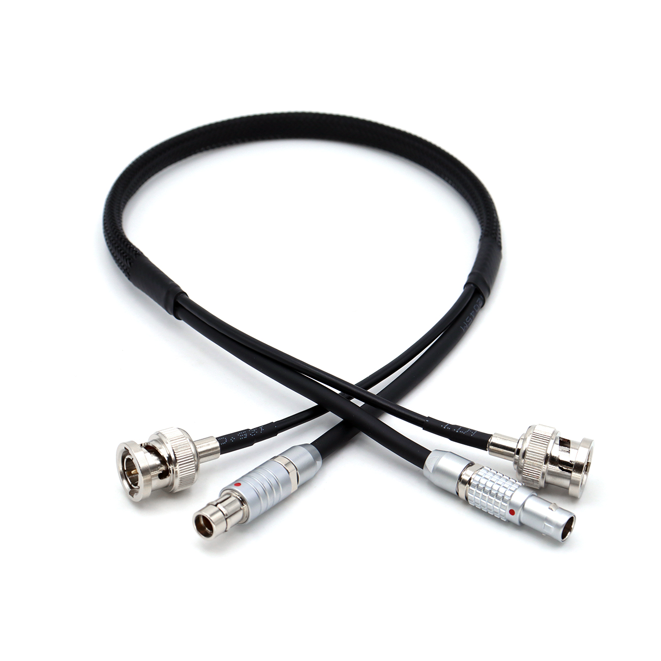 Power Cable RS 3pin to 0B 2pin Cable and 75ohm SDI for Teradek Bolt Pro, Vaxis transmission, Samhd Ultra7 