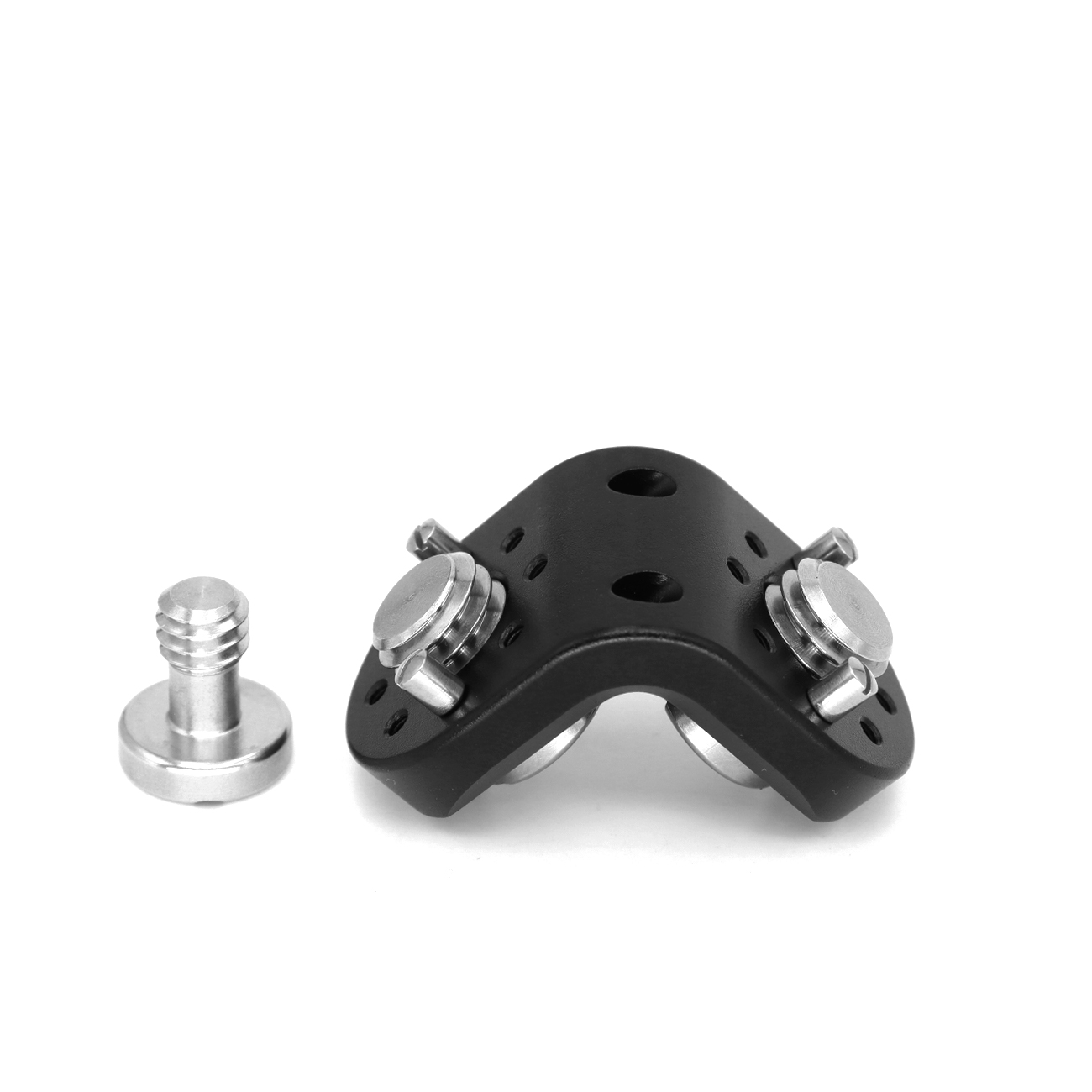 1/4" 3/8" Right Angle extended video monitor for Teradek Vaxis image transmission on ARRI RED Sony camera link