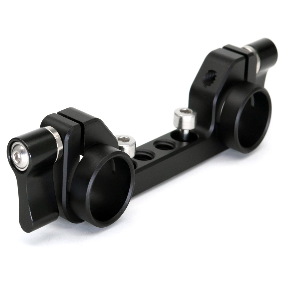 V-Mount Battery Plate/V-Lock Battery Plate with Dual 15mm Rod Clamp