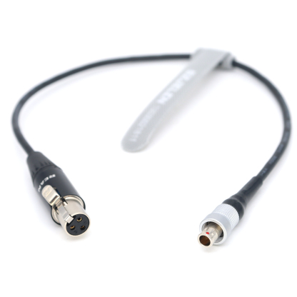 FVB 00 3Pin Male Plug to TA3F Cable for Sennheiser SK2000, ZAXCOM ZFR300,Zaxcom ZFR400 Audio Line