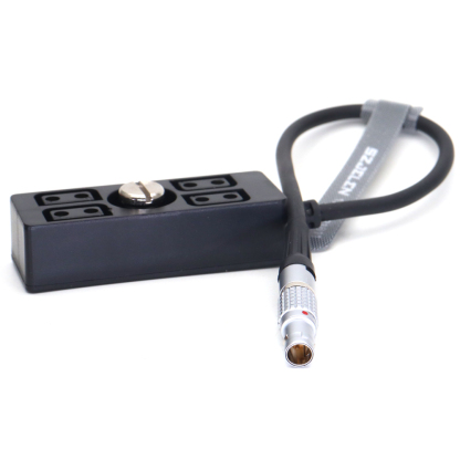 ARRI RED Camera 0B 2Pin 12V power out to DTAP Splitter with 1/4 Screw