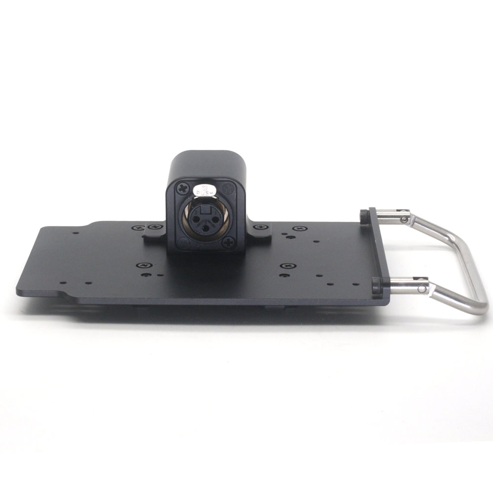 B-Mount to XLR 3Pin Power Output Handle Fixing Plate for ARRI S35 Mini/Mini LF Camera is used separately from the battery