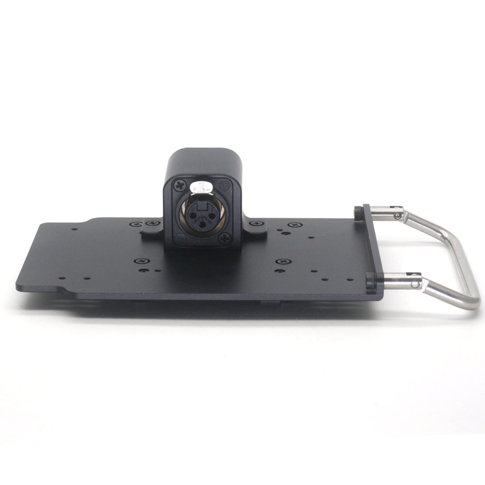 B-Mount to XLR 3Pin Power Output Handle Fixing Plate for ARRI S35 Mini/Mini LF Camera is used separately from the battery