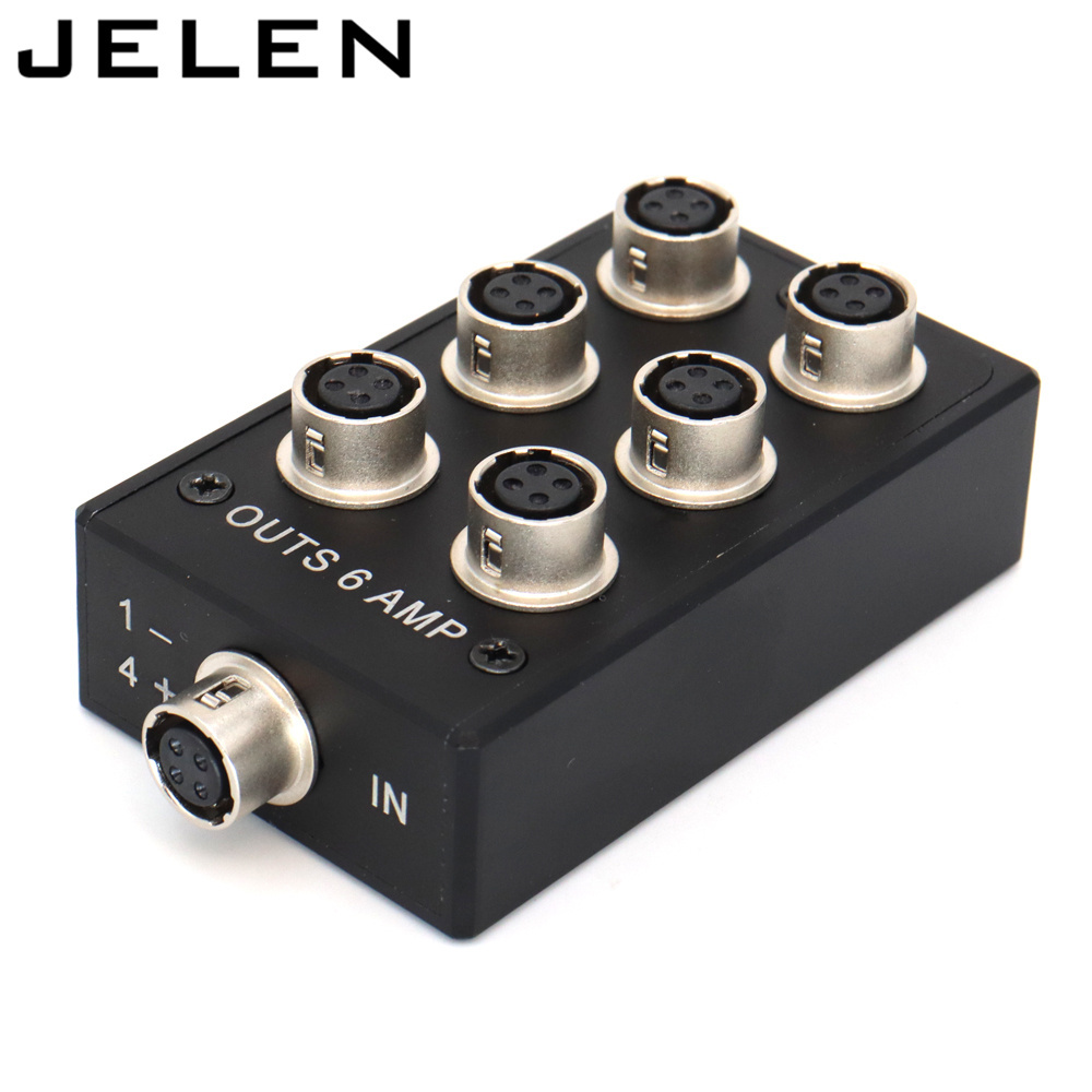 HRS 4 pin female to Hirose 4 pin power outs 6 AMP for Sound Devices 688 633 Zoom F8 Camera power fourway splitter Distributor