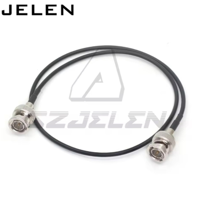 Ultra-Soft SDI Video Signal Cable Elbow BNC to BNC Camera RF Coaxial Cable