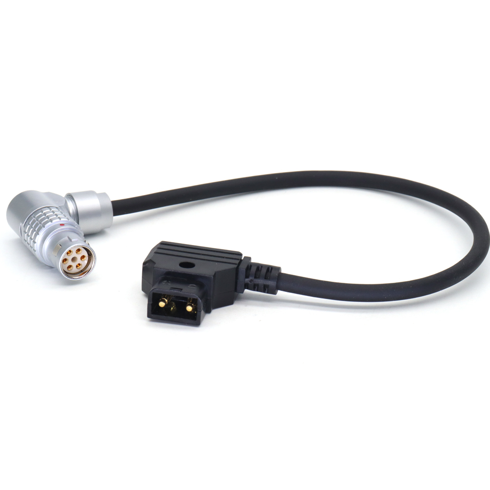 Power Cable 2B 6Pin Female Plug to D-tap for Atomos Neon 17"/19"/24" Monitor