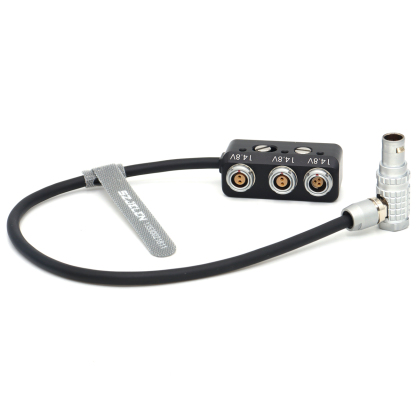 ARRI mini EXT 7pin to RS 3-pin and double 2pin female power splitter